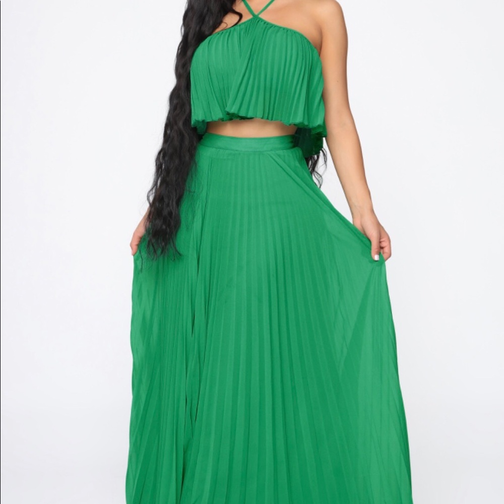 2 set (maxi skirt)